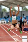 Jessica Ennis (City of Sheffield) winner of the long jump, Northern Championships, Sport City Manchester